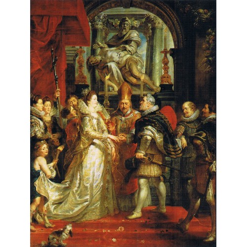 The Marriage by Proxy of Marie de Medicis