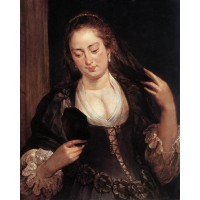 Woman with a Mirror