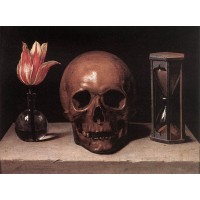 Still Life with a Skull