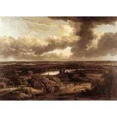 Dutch Landscape Viewed from the Dunes