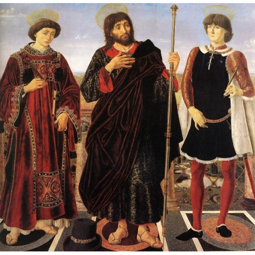 Altarpiece with Three Saints