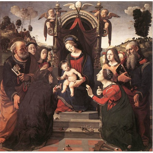 Mystical Marriage of St Catherine of Alexandria