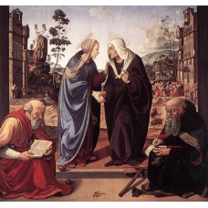 The Visitation with Sts Nicholas and Anthony