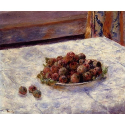 A Plate of Plums