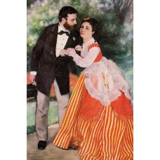 Alfred Sisley with His Wife