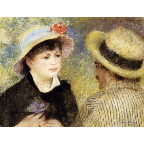 Aline Charigot and Renoir