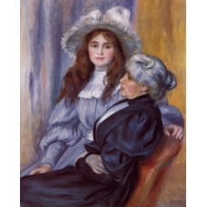 Berthe Morisot and Her Daughter Julie Manet