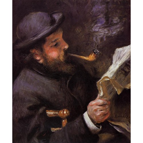 Claude Monet Reading