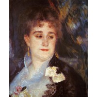 First Portrait of Madame Georges Charpentier