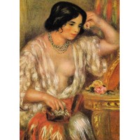 Gabrielle Wearing Jewelry