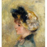 Head of a Young Girl 1