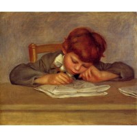 Jean Renoir Reading