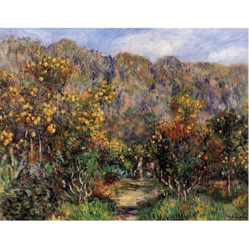 Landscape with Mimosas