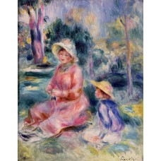 Madame Renoir and Her Son Pierre