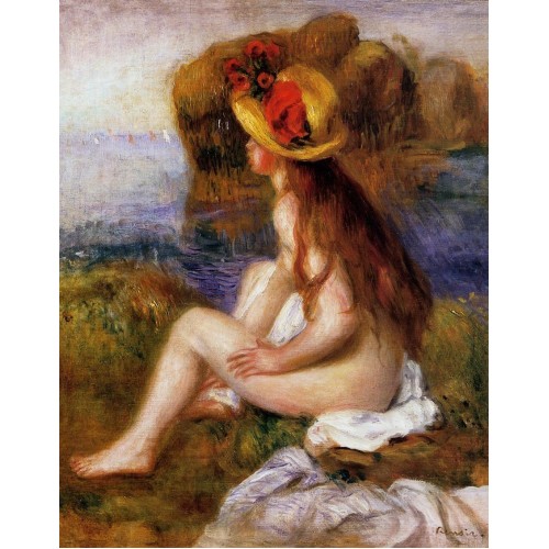 Nude in a Straw Hat