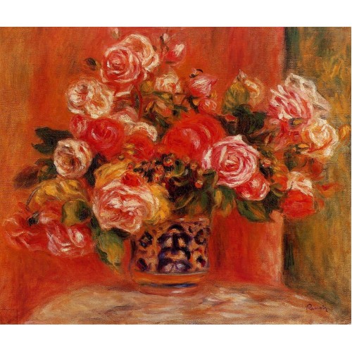 Roses in a Vase 6