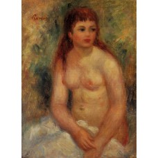 Seated Young Woman Nude
