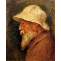Self Portrait with a White Hat