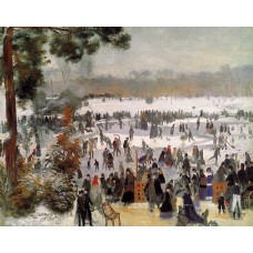 Skaters in the Bois de Boulogne