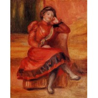 Spanish Dancer in a Red Dress