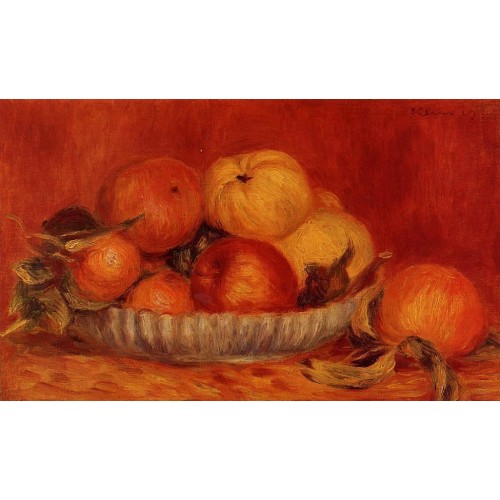 Still Life with Apples and Oranges