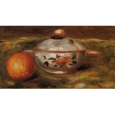 Still Life with Orange and Sugar Bowl