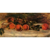Still Life with Peaches and Chestnuts
