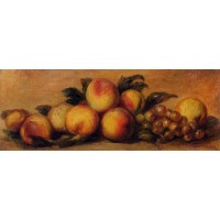 Still Life with Peaches and Grapes