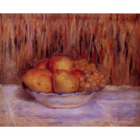 Still Life with Pears and Grapes