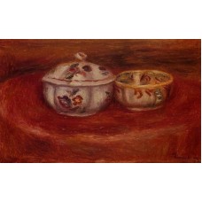 Sugar Bowl and Earthenware Bowl