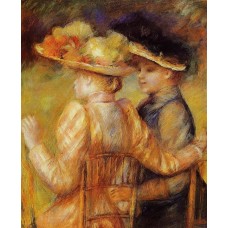 Two Women in a Garden 1