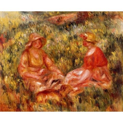 Two Women in the Grass