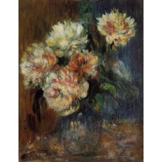 Vase of Peonies