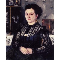 Woman in a Lace Blouse