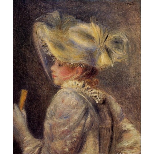 Woman in a White Hat