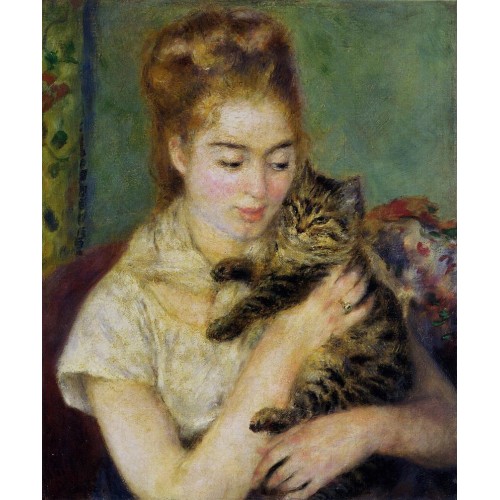 Woman with a Cat