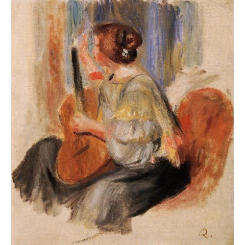 Woman with Guitar