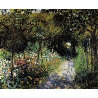 Women in a Garden