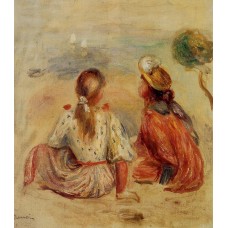 Young Girls on the Beach