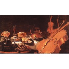 Still Life with Musical Instruments