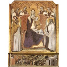 Madonna with Angels between St Nicholas and Prophet Elisha