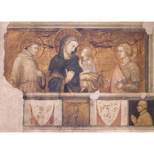 Madonna with St Francis and St John the Evangelist