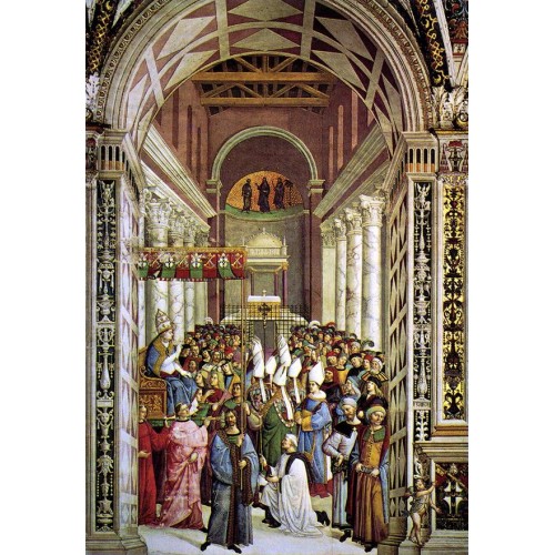 Aeneas Piccolomini Crowned as Pope