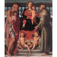 Madonna and Child with Two Saints