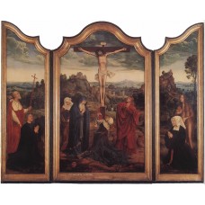 Christ on the Cross with Donors