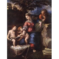 Holy Family below the Oak