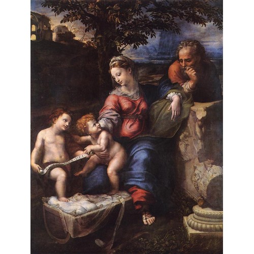 Holy Family below the Oak