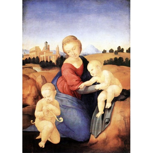 Madonna and Child with the Infant St John