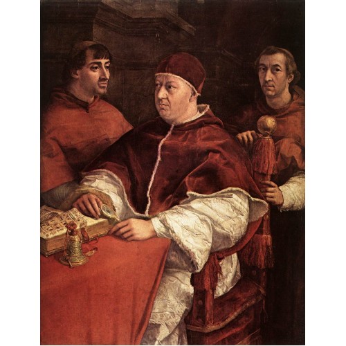 Pope Leo X with Cardinals