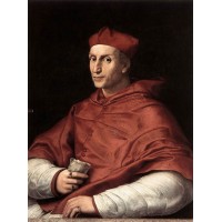 Portrait of Cardinal Bibbiena